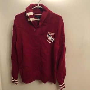 Men’s Tommy Hilfiger Crest Red Sweater